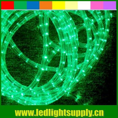 12/24v 1/2'' 2 سیم LED نور در فضای باز کریسمس طناب انعطاف نور