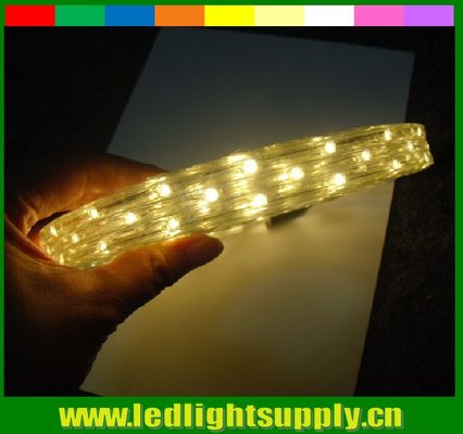 100 متر PVC LED طناب نور 4 سیم DIP 5mm led flex طناب برای باشگاه
