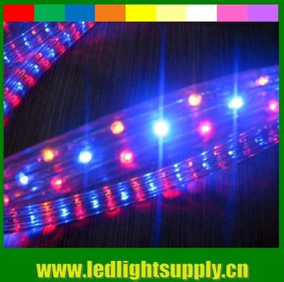 100 متر PVC LED طناب نور 4 سیم DIP 5mm led flex طناب برای باشگاه