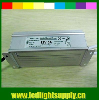 منبع برق LED 60 ولت 12 ولتی CE ROHS