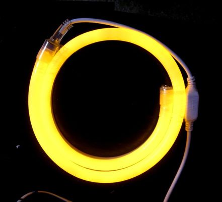 شنتن RGB LED نور نئون 8 * 16mm اندازه ضد آب IP 65 انعطاف پذیر نور نيون طناب