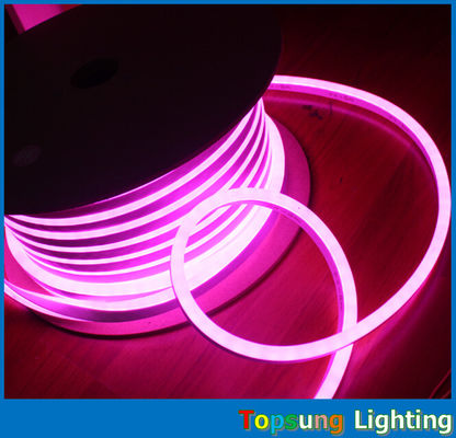 فشن 8.5 * 17mm LED نيون انعطاف نور 30000 طول عمر چراغ طناب صورتی