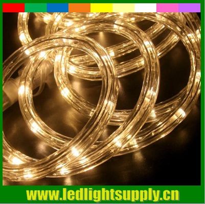 2 سیم گرم سفید بی سیم طناب نور LED طناب نور کریسمس 12mm قطر