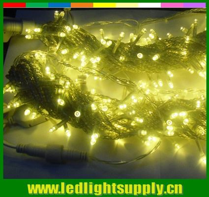 دکوراسیون جشنواره نور رشته پری سفید چراغ های کریسمس