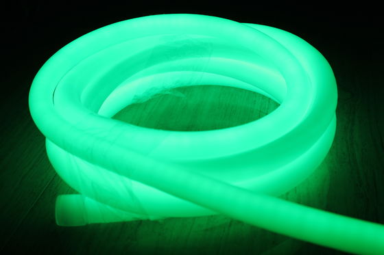 2016 سبز جدید 220v 360 درجه LED نور نیون انعطاف پذیر IP67 ضد آب برای خارج از منزل