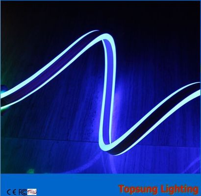 12v کیفیت بالا در فضای باز آبی دو طرفه LED نور انعطاف پذیر نئون
