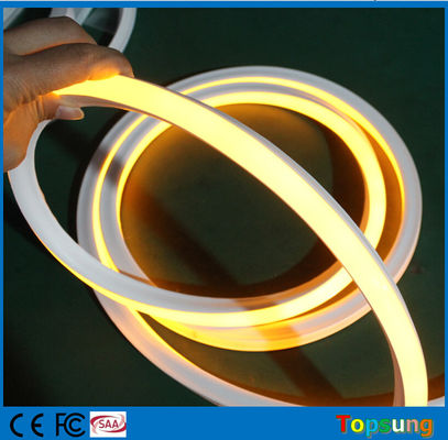 ضد اشعه UV سفید شیری PVC زرد LED Neon Flex Light برای تزئینات