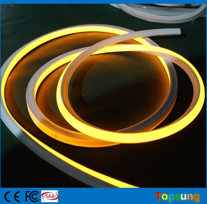ضد اشعه UV سفید شیری PVC زرد LED Neon Flex Light برای تزئینات