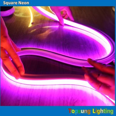 فلت 230 ولت رنگ صورتی مربع 16*16 متری چراغ لامپ نیون برای باغ