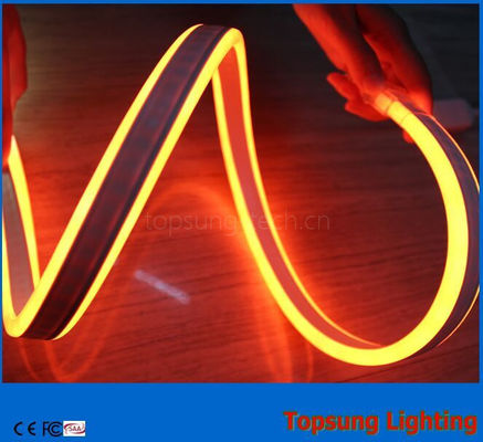 چراغ های نوار LED 110 ولت دو طرفه نارنجی LED Neon Flexible