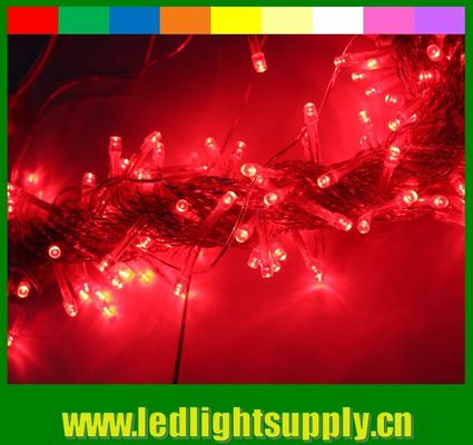 2016 جدید RGB تغییر رنگ LED کرسمس پرده های نور 24v 100 LED