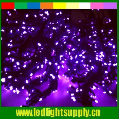 2016 جدید RGB تغییر رنگ LED کرسمس پرده های نور 24v 100 LED