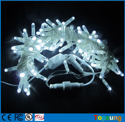 نورپردازی رشته ای LED سفید شفاف 120 ولت برای نورپردازی عروسی تعطیلات