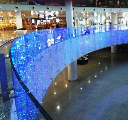 ۲۰۱۶ جدید ۱۱۰ ولت پری نورهای کریسمس تجاری پرده ضد آب برای فضای باز