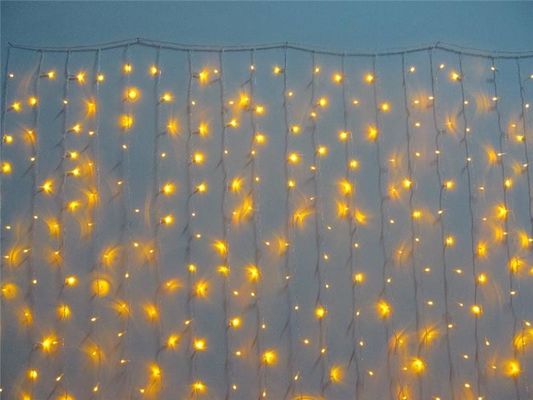 فروش کامل طراحی جدید 12 ولت پرده کریسمس نور تزئین برای فضای باز