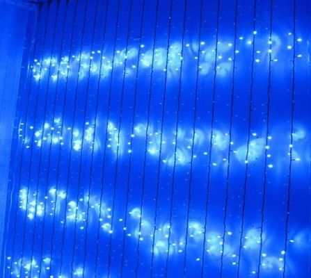 2016 طرح جدید 110V شگفت انگیز روشن چراغ کریسمس آبشار برای فضای باز
