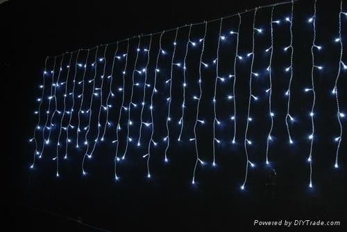 2016 طراحی جدید 240V چراغ های کریسمس ضد آب در فضای باز چراغ های یخ برای ساختمان