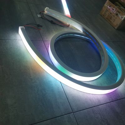 چین کارخانه مربع 12v 24v LED Neon نوار انعطاف پذیر LED Neon Flex چراغ های ناویدیاس لایترکیت لوله نیون 40mm