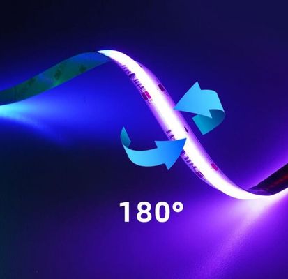 رنگارنگ جادویی COB RGB LED نوار پیکسل 12V هوشمند تراکم بالا 720 LED / m COB نوار دیجیتال چراغ
