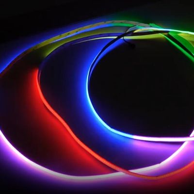 رنگارنگ جادویی COB RGB LED نوار پیکسل 12V هوشمند تراکم بالا 720 LED / m COB نوار دیجیتال چراغ