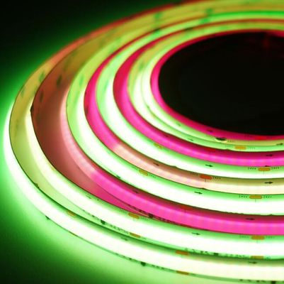 COB دیجیتال پیکسل 100 میلی متر قطعات LED 3 سال گارانتی 24V چراغ های نوار LED برای سقف / دکوراسیون مهمانی