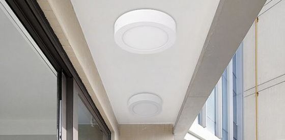 295mm LED دایره ای چراغ های صفحه سقف 24w 225 lm- 1800 lm