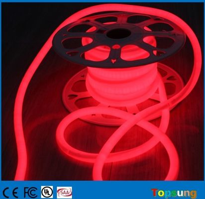 110 ولت 220 ولت 360 درجه درخشش انعطاف پذیر LED دایره ای طناب نئون رنگ قرمز روشن