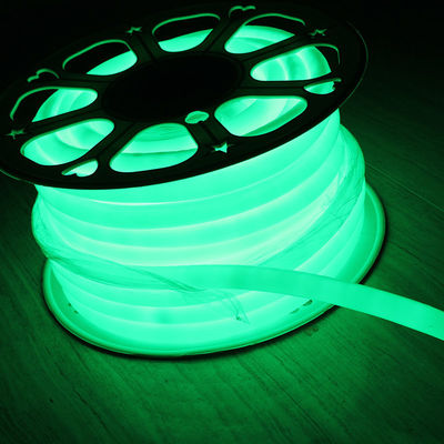 110 ولت 360 درجه 16mm دور نازک LED نیون انعطاف نورهای کریسمس سبز