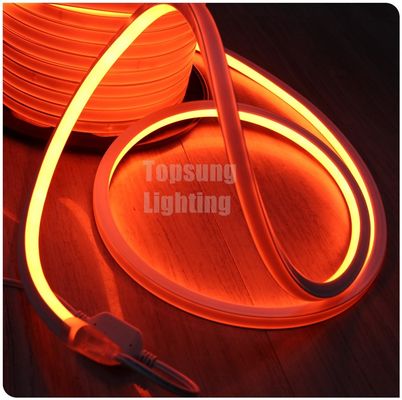 AC 220V نارنجی LED Neon Flex Light SMD2835 50000 ساعت عمر کار