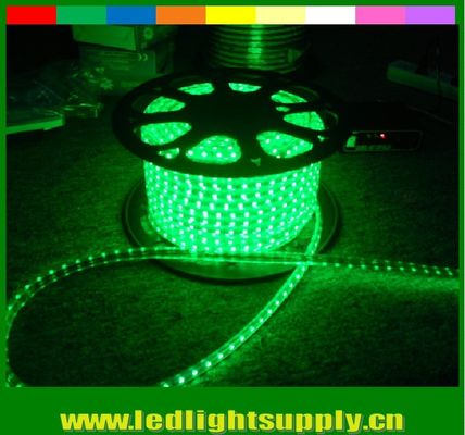 SMD5050 لامپ بالا 220V ضد آب IP65 LED نوین نوار انعطاف پذیر سبز