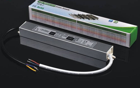کیفیت بالا 24v 30w ضد آب IP67 منبع برق LED راننده LED برای فروش