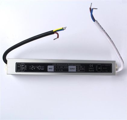 بهترین فروش 12v 40w ضد آب IP67 منبع برق LED راننده تولید کننده
