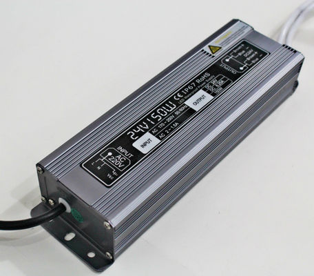 کیفیت بالا راننده LED آبپاش IP67 24v 150w منبع برق LED ترانسفورماتور نئون برای فروش
