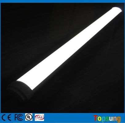 چراغ خطی LED با کیفیت بالا آلیاژ آلومینیوم با پوشش PC ضد آب ip65 4foot 40w چراغ LED سه ثابت برای فروش