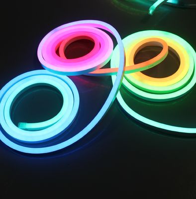 چراغ های دیجیتال نيون LED شارژ 24v 14*26mm چراغ های طناب نيون