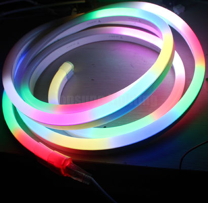 چراغ نوار انعطاف پذیر LED 14 * 26mm 24v چراغ نیون دیجیتال LED رنگی
