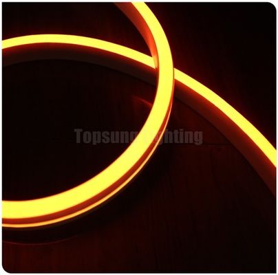 کارخانه فروش داغ Topsung 12v گلابی LED نیون انعطاف طناب نوار نور سطح صاف 11x19mm نوار دید جانبی