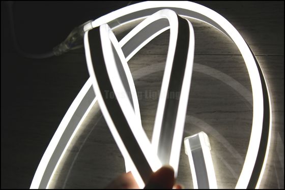 چراغ نیون سفید سرد 6500k LED دو طرفه 8.5 * 18mm استفاده در خارج از منزل نور نیون انعطاف 12v
