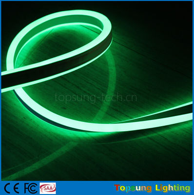 چراغ نیون انعطاف پذیر سبز ولتاژ بالا 120 ولت LED 8.5*17mm light
