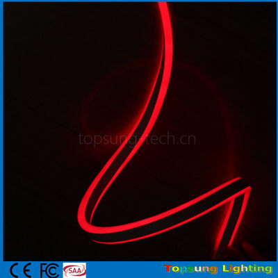100 متری قرمز مینی لامپ سیم 110V 8.5*18mm 4.5w LED دو طرفه نور نیون انعطاف پذیر