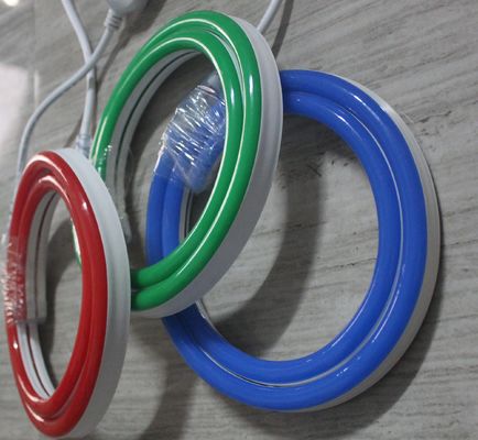 تولید کنندگان فروش مستقیم چراغ طناب با کیفیت بالا چراغ نوین انعطاف پذیر 11x18mm پوشش آبی رنگ pvc