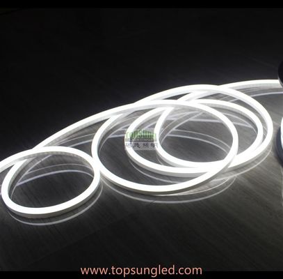 50m 12v 24v میکرو 7 * 15mm روشنایی بالا سفید شیری ژاکت مینی LED فلیکس نئون 10 سانتی متر قابل برش انعطاف پذیر LED Neon طناب
