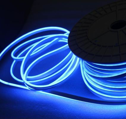 24 ولت رنگ آبی LED نئون فلکس مینی 6mm چراغ های نئون میکرو 5cm برش