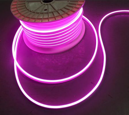 علامت سفارشی با کیفیت بالا 12 ولت ضد آب سایز کوچک 5 میلی متری LED Neon Light Flex چراغ های طناب صورتی بنفش