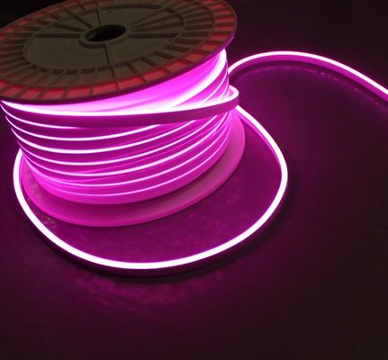 5mm گلابی سوپر انعطاف پذیر LED چراغ طناب نئون در فضای باز علامت تجاری / دکوراسیون خانه DC12V