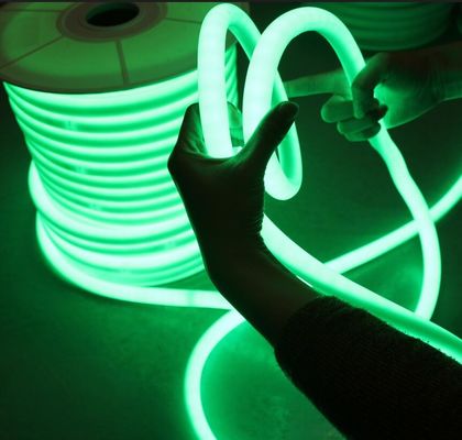 60 فوت تغییر رنگ LED چراغ طناب نئون 360 rgb لوله نرم قابل آدرس
