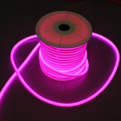 360 درجه RGB Neon Flex 24V سیلیکون پوشانده با کنترل کننده DMX