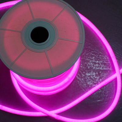 18mm DMX 512 کنترل مخلوط رنگ RGB LED Neon Flex بدون نقطه 360 لوله نئون انعطاف پذیر