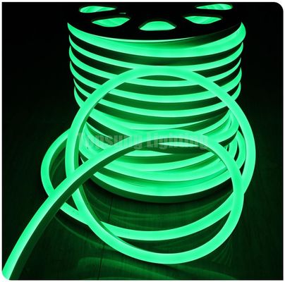 SMD 2835 نور نئون LED 12V طناب انعطاف پذیر در فضای باز ضد آب LED نور نوار نئون رنگ سبز