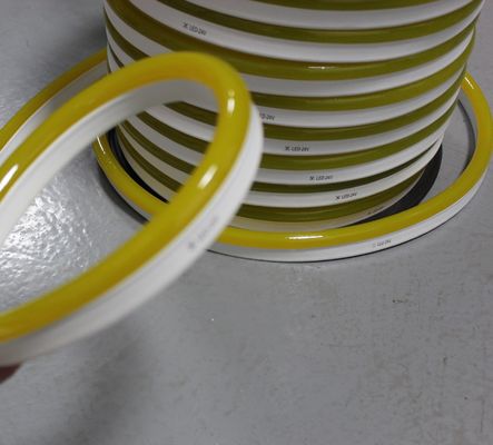 چين فابريکه مستقيم بهترين کيفيت ضد آب IP65 LED Neon Flex ژاکت رنگ زرد PVC نيون طناب